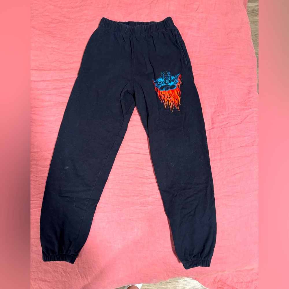 Black Boys Lie Sweatpants with Logo